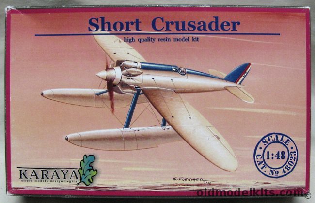 Karaya 1/48 Short Crusader Racer, 48023 plastic model kit